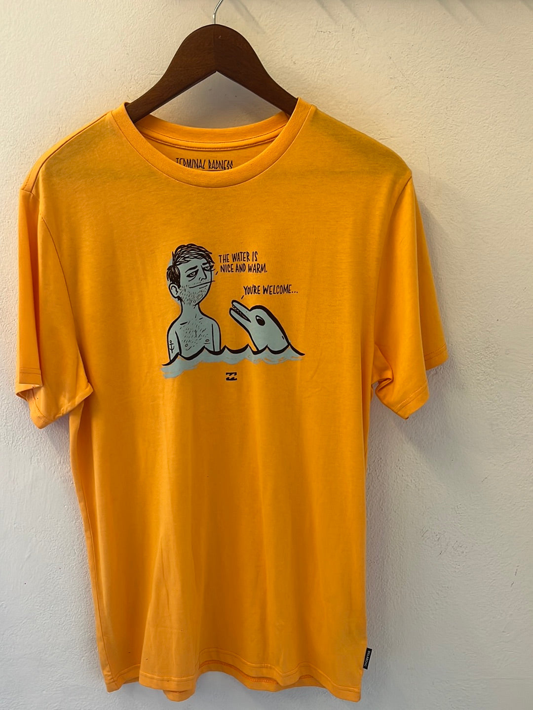 Billabong the water is nice and warm tee