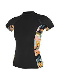 Women's Side Print Long-Sleeve Rashguard