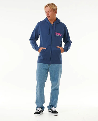 Shred Till Dead Zip Through Hood