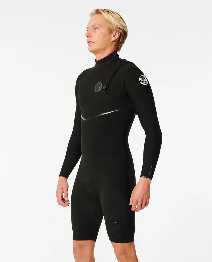 E-Bomb 2mm Zip Free Long Sleeve Short Leg Springsuit Wetsuit
