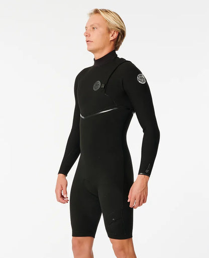E-Bomb 2mm Zip Free Long Sleeve Short Leg Springsuit Wetsuit