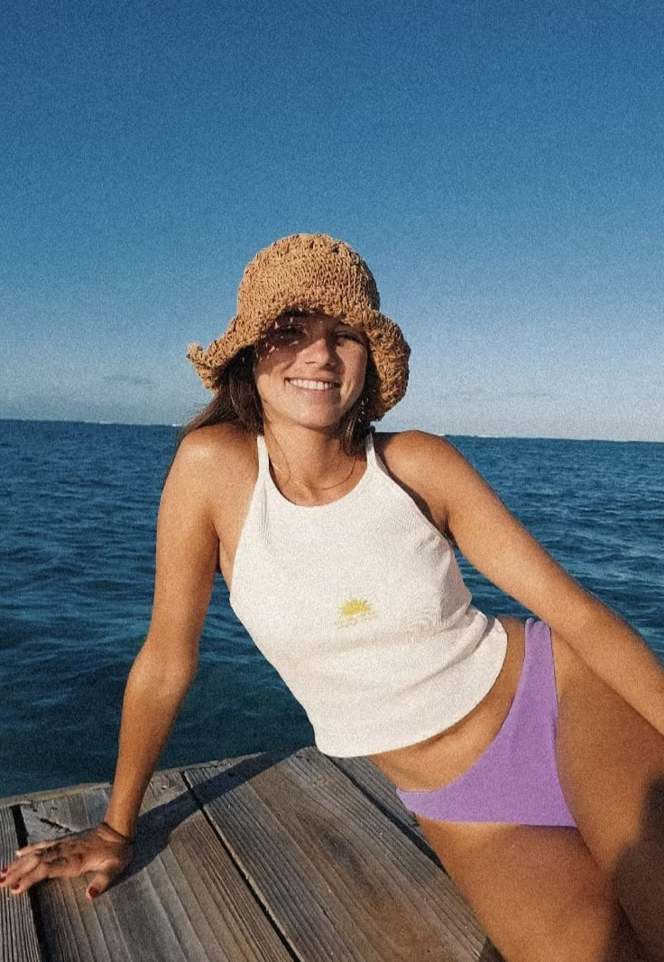 Crop Top Women Sun Salutation