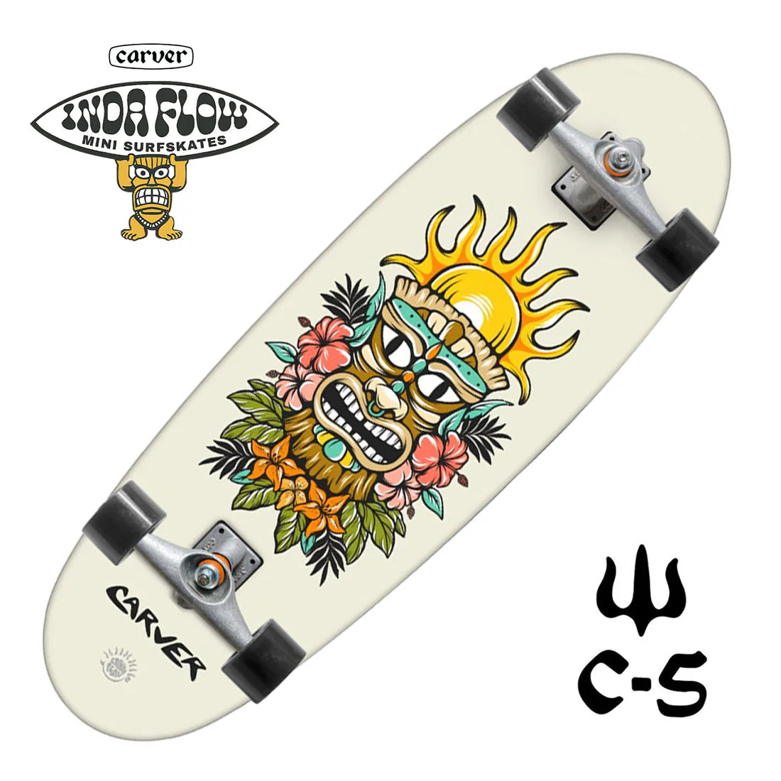 Carver Inda Flow Tiki Sunrise - C5 Mini Complete