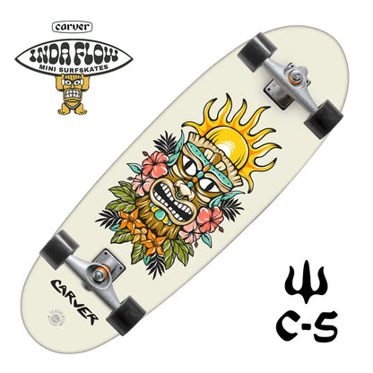 Carver Inda Flow Tiki Sunrise - C5 Mini Complete