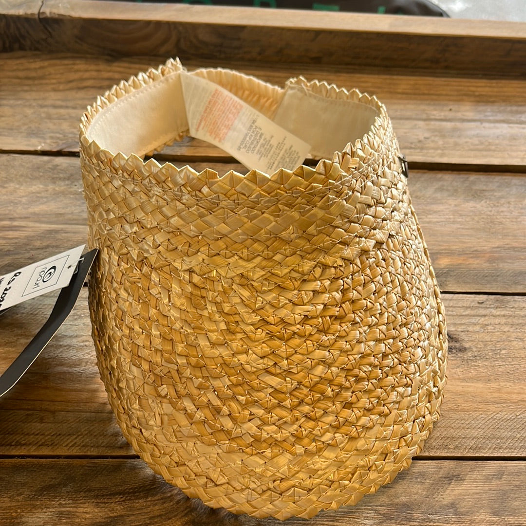 Paradise cove straw visor - shopify | Down South Surf Shop Mauritius
