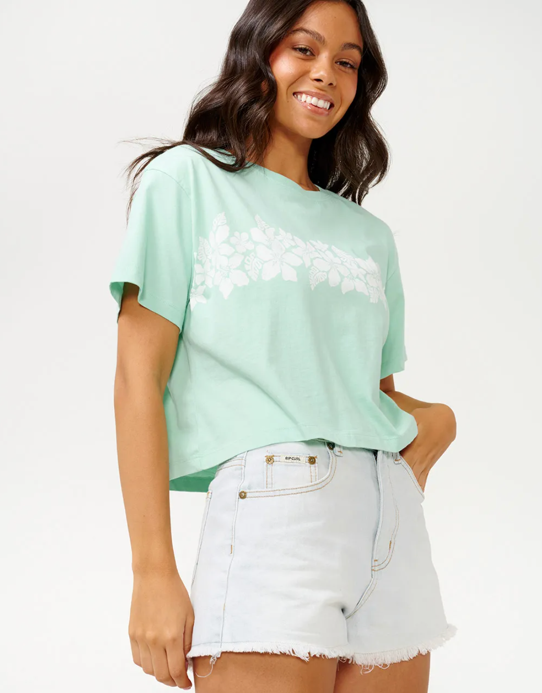 Waikiki Crop Tee
