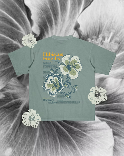 T-Shirt Oversized Hibiscus