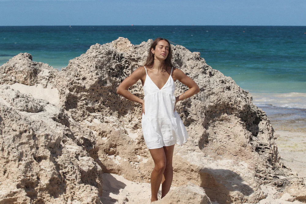 Classic Tiered Mini Dress