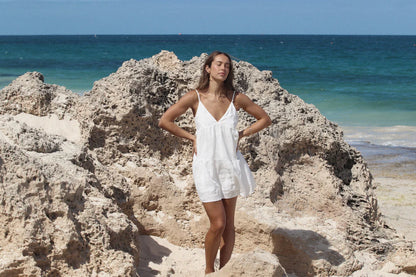 Classic Tiered Mini Dress