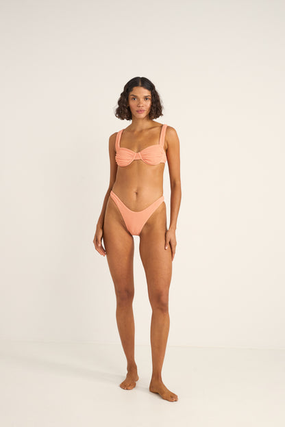 Isla Rib Soft Strap Balconette Top