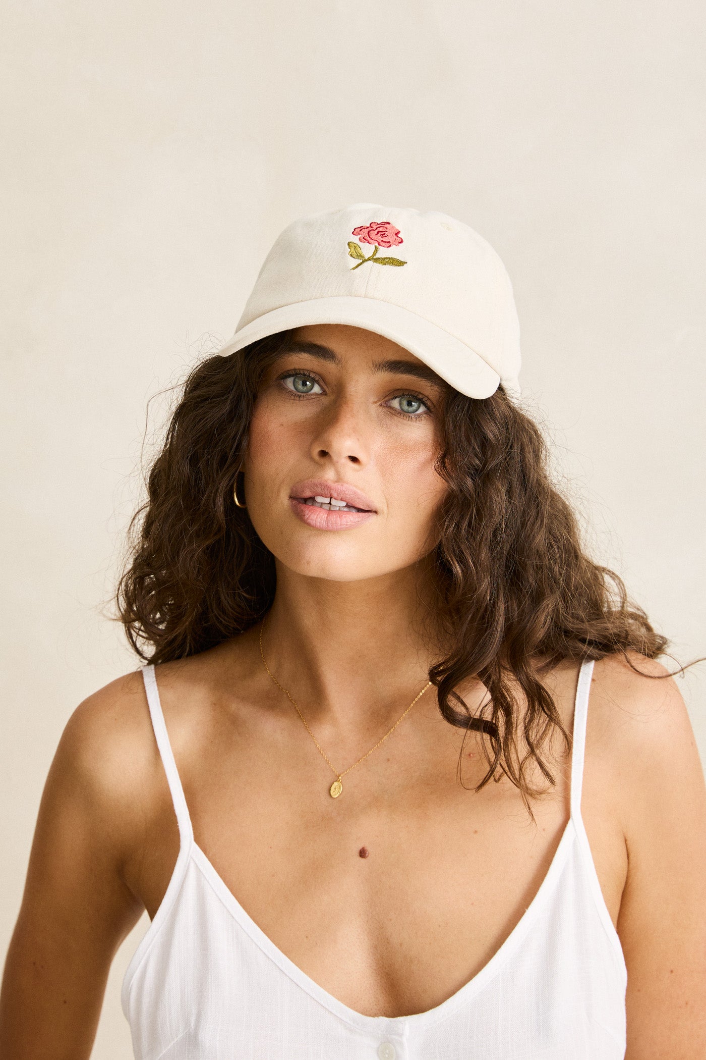 Mila Floral Cap