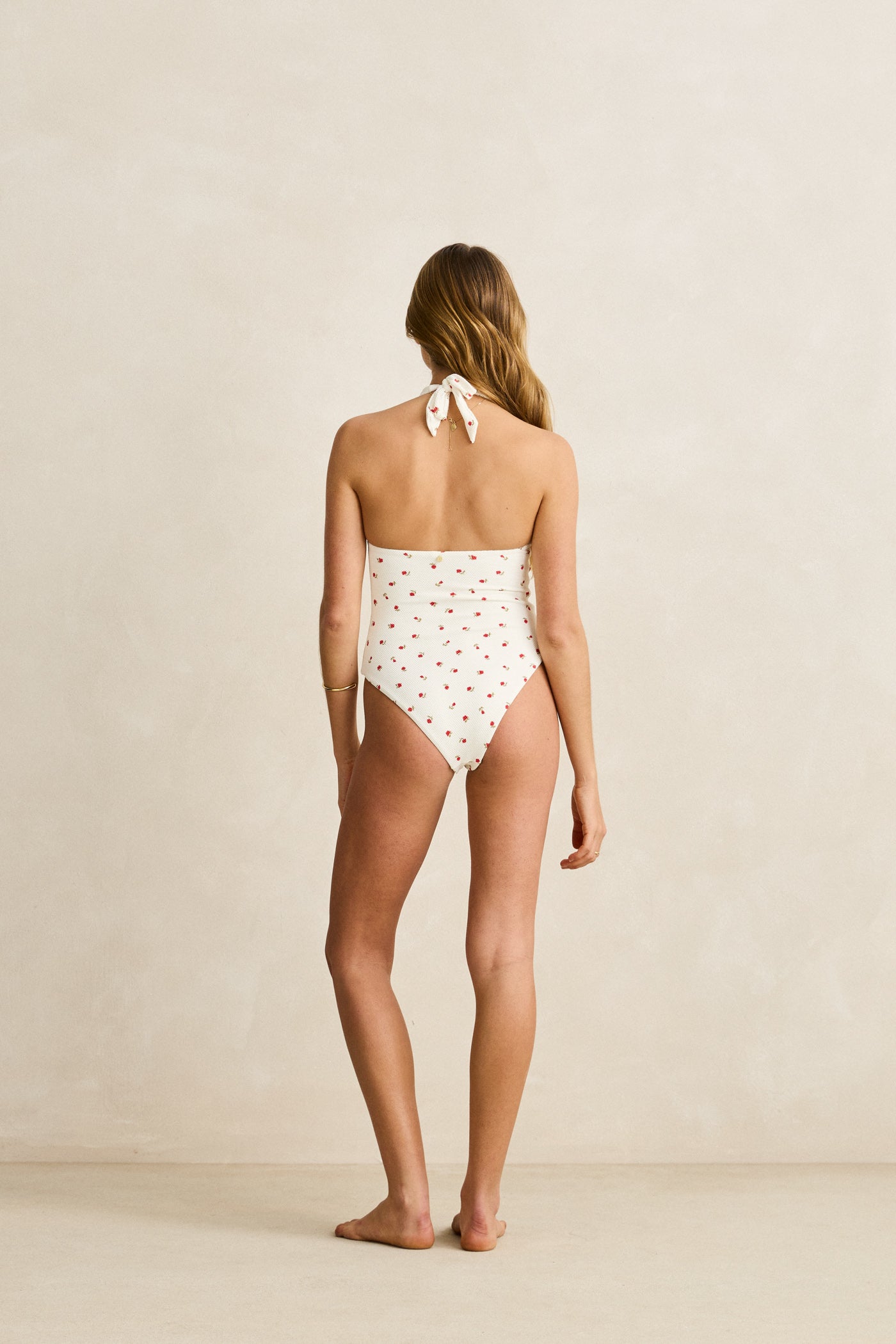 Mila Reversible Halter Neck One Piece