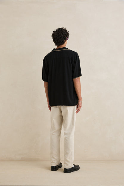 Relaxed Whip Stitch SS Shirt