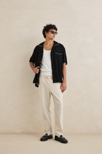 Relaxed Whip Stitch SS Shirt
