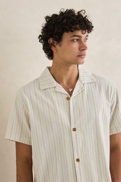Vacation Stripe SS Shirt