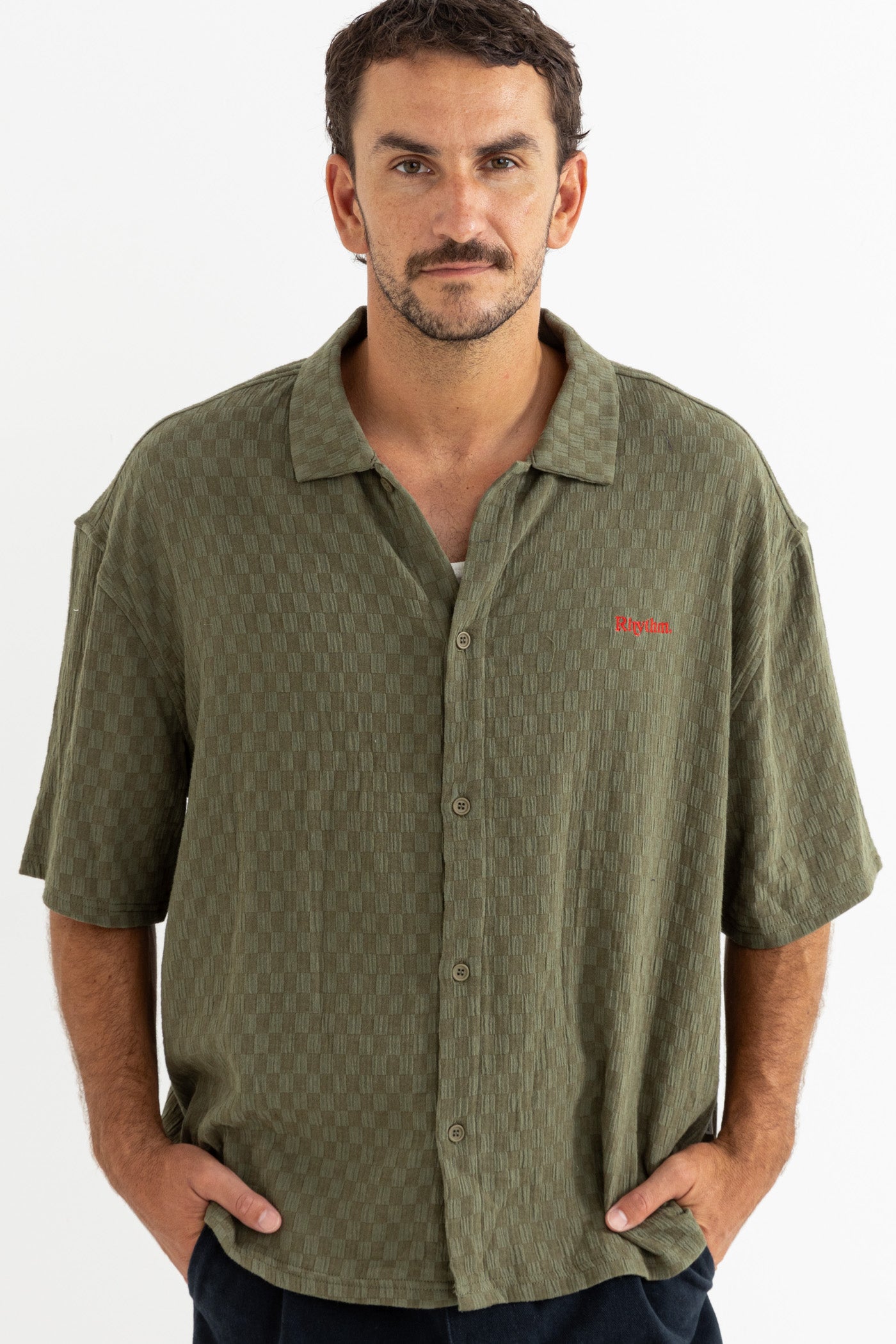 Wash Check Relaxed SS Shirt