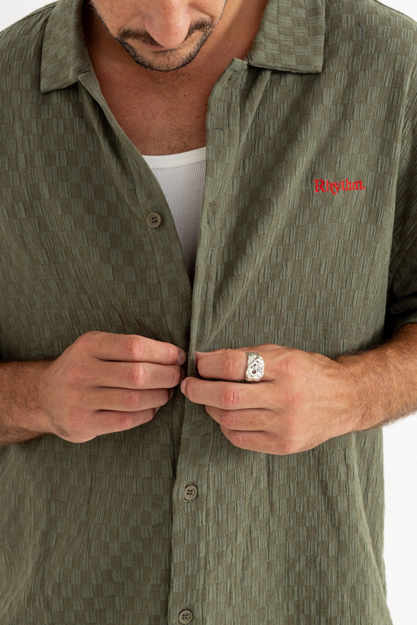 Wash Check Relaxed SS Shirt