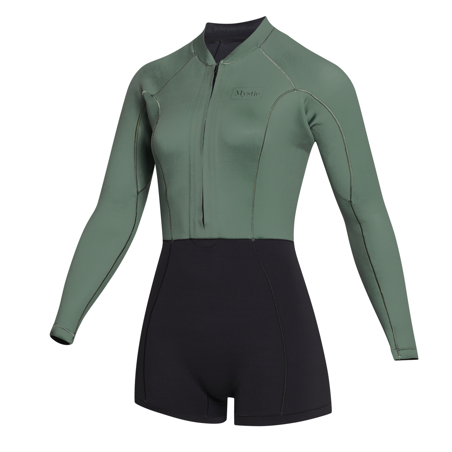 Lunar Longarm Shorty 2/2mm Fzip Women